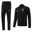 Conjunto Lazio Zíper Longo All Black