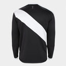 Camisa Vasco I 24/25 Jogador Kappa Manga Longa Masculina - Preto+Branco