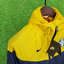 Corta-Vento Brasil Azul/Amarelo