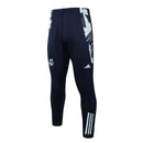 Conjunto Real Madrid Zíper Curto Treino Azul Turquesa 2024/25