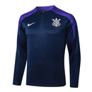 Conjunto Timão Zíper Curto Treino Roxo 2024/25