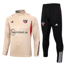 Conjunto Zíper Curto Bege