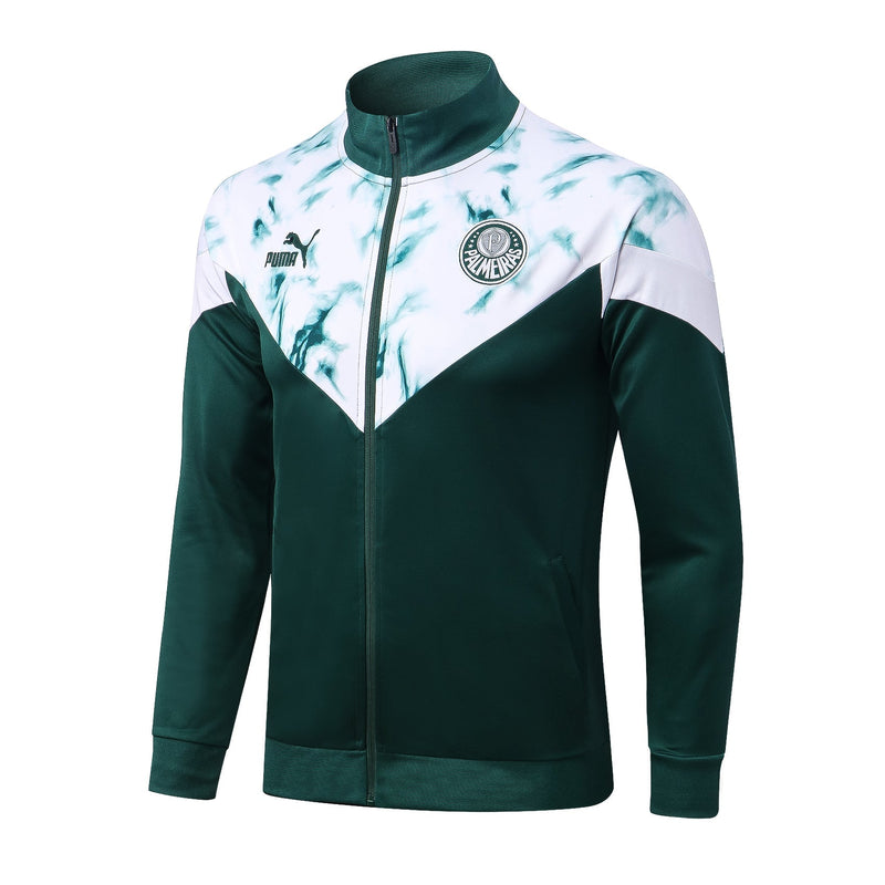 Conjunto Palmeiras Ziper Longo 2022/23 Verde