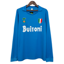 Camisa SSC Napoli I 87/88 Retrô Manga Longa