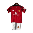 Kit Manchester United I 25/26 Infantil