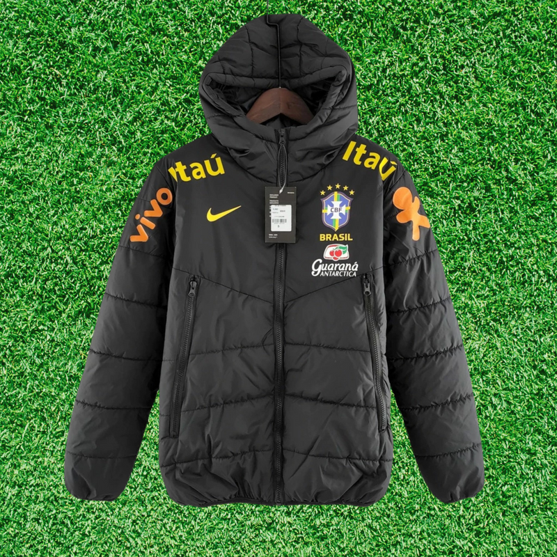 Jaqueta Brasil Preta 22/23 Bobojaco