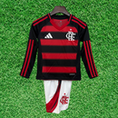 Kit Flamengo I Manga Longa 25/26 Infantil