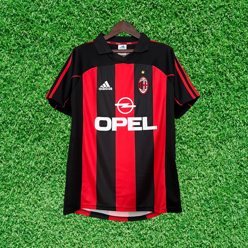 Camisa AC Milan I 01/02 Retrô