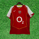 Camisa Arsenal I 04/05 Retrô