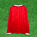 Camisa Manchester United I 92/94 Retrô Manga Longa