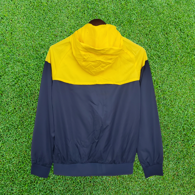 Corta-Vento Brasil Azul/Amarelo