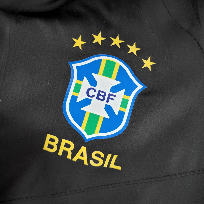 Corta-Vento Brasil Preto