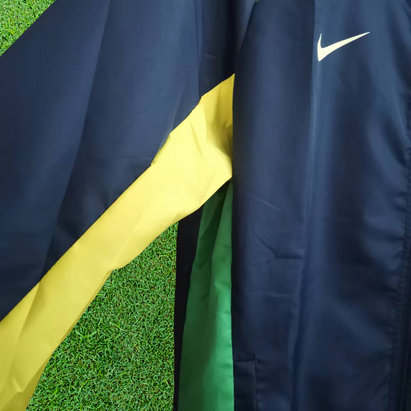 Corta-Vento Brasil Azul/Verde