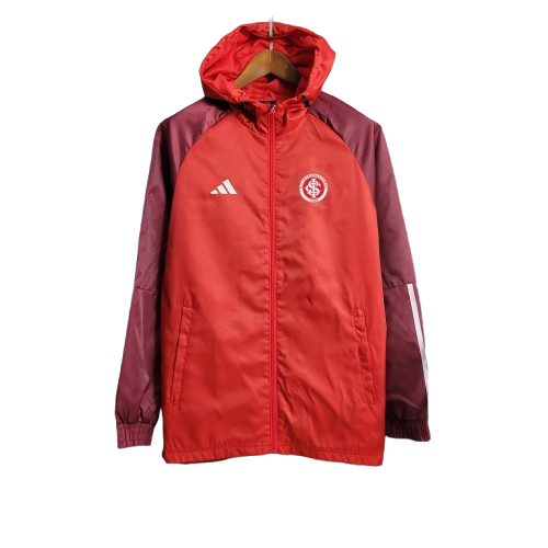 Corta Vento Internacional Vermelho e Branco 2023/24