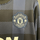Camisa Manchester United II 13/14 Retrô Manga Longa