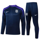 Conjunto Timão Zíper Curto Treino Roxo 2024/25