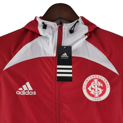 Corta Vento Internacional Vermelho e Branco 2022/23